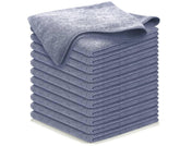 Aahanic Microfiber All-Purpose Cleaning Cloth, Pack of 12, Used for Cars, Kitchen, Dishes etc