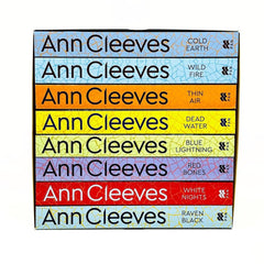 Ann Cleeves Shetland Series Collection 7 Books Set Cold Earth, Thin Air (1-7)