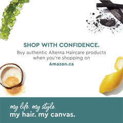 Alterna 251ml My Hair My Canvas Me Time Everyday Vegan Color-Safe Shampoo | Moisturizing & Enhances Hair Shine | Sulfate & Paraben Free