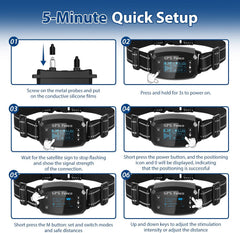 Dog Electric GPS Fence Wireless Collar