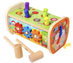Arkmiido Brand Wooden Hammer Toy Childrens Toddlers