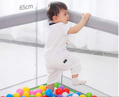 Baby Playpen Large Center Indoor & Soft Breathable Mesh & Outdoor with Anti-Slip Base