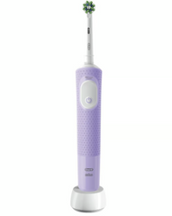 Braun Oral-B Pro Timer 3708 Electric Toothbrush Handle with Charging Base, LILAC