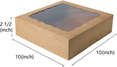 12 Pack, Bakery Pie Boxes 10 inches each