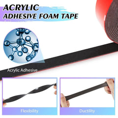 Double Sided Tape 2 Roll 33FT x 0.4IN
