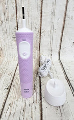 Braun Oral-B Pro Timer 3708 Electric Toothbrush Handle with Charging Base, LILAC