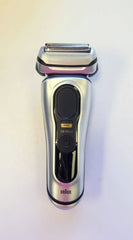 Braun Series 9 PRO+ Electric Shaver for Men with Precision Long Hair Trimmer, Wet and Dry Electric Razor , 9567cc Galvano Silver