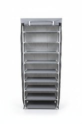 9 Tiers covered shoe rack