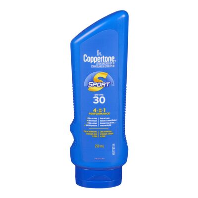 COPPERTONE Sport 4-in-1 Performance Sunscreen Lotion SPF 30 - 259ml