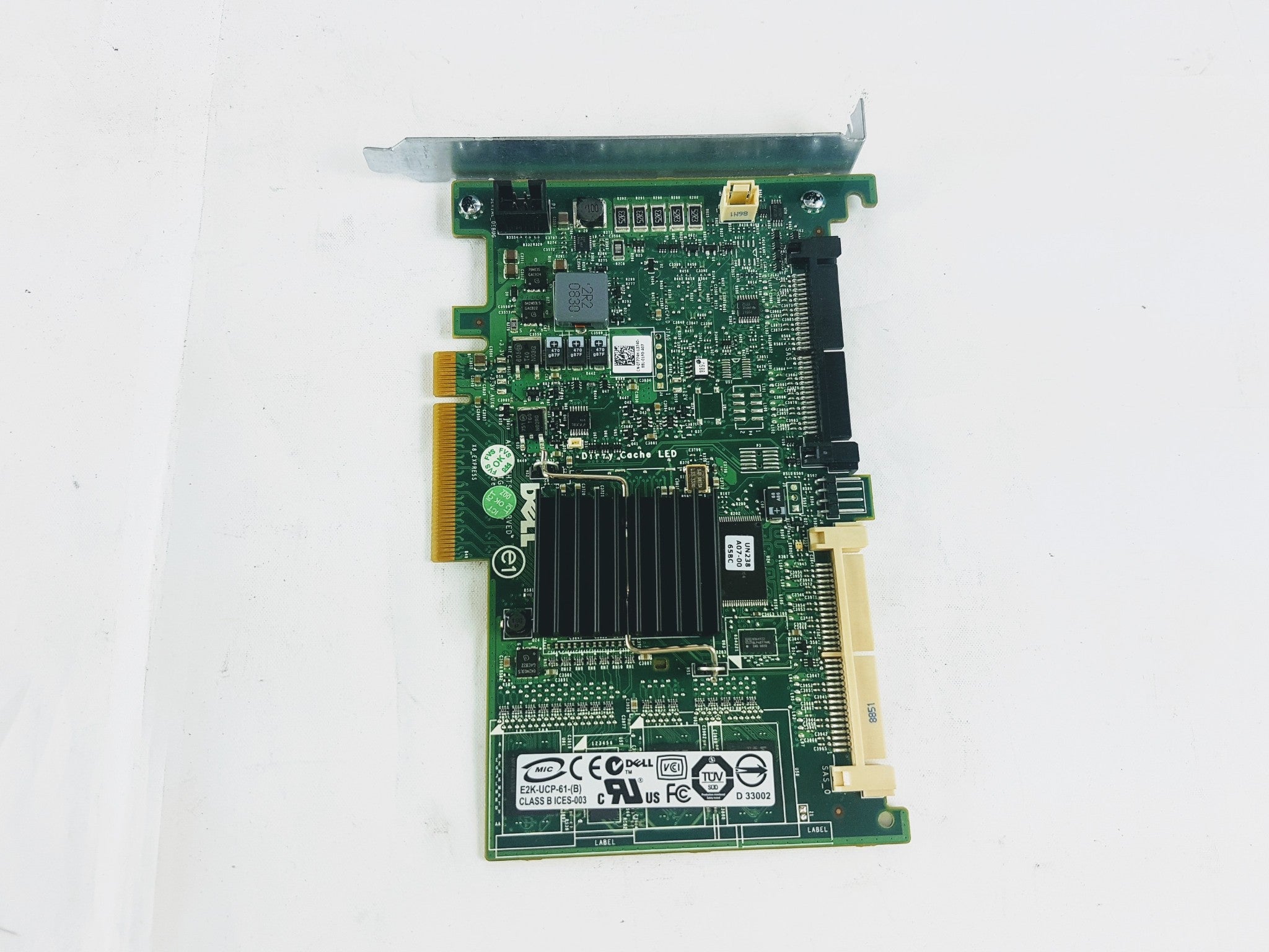 DELL T774H PowerEdge PERC 6/i PCI Express x8 SAS RAID Card
