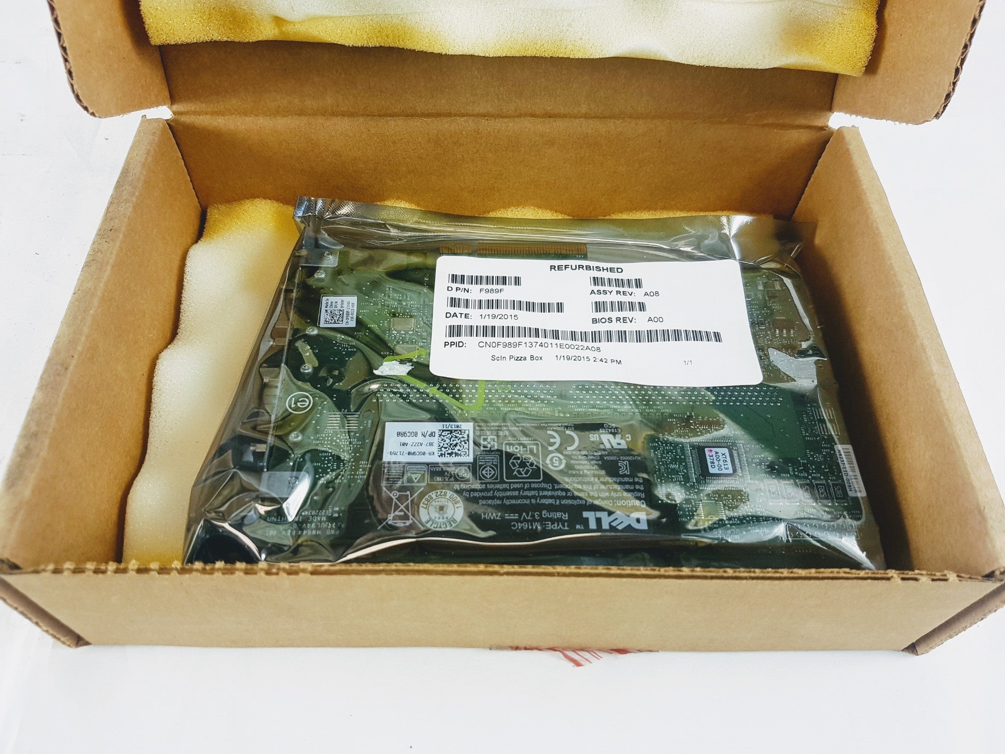 DELL F989F PERC 6/E 256MB SAS 6GB PCI-E RAID Controller