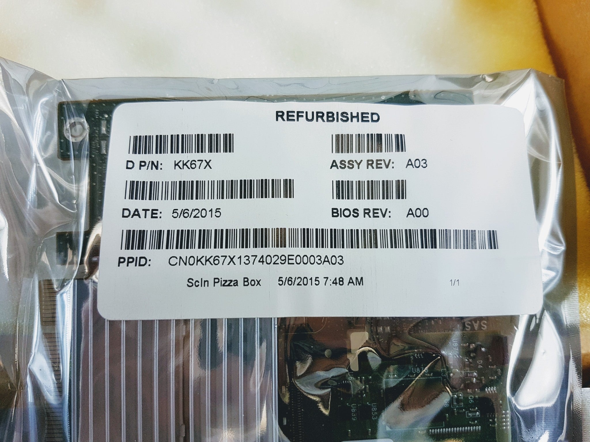 DELL KK67X PERC H700 Integrated SAS SATA Raid Controller w/ 512MB Cache