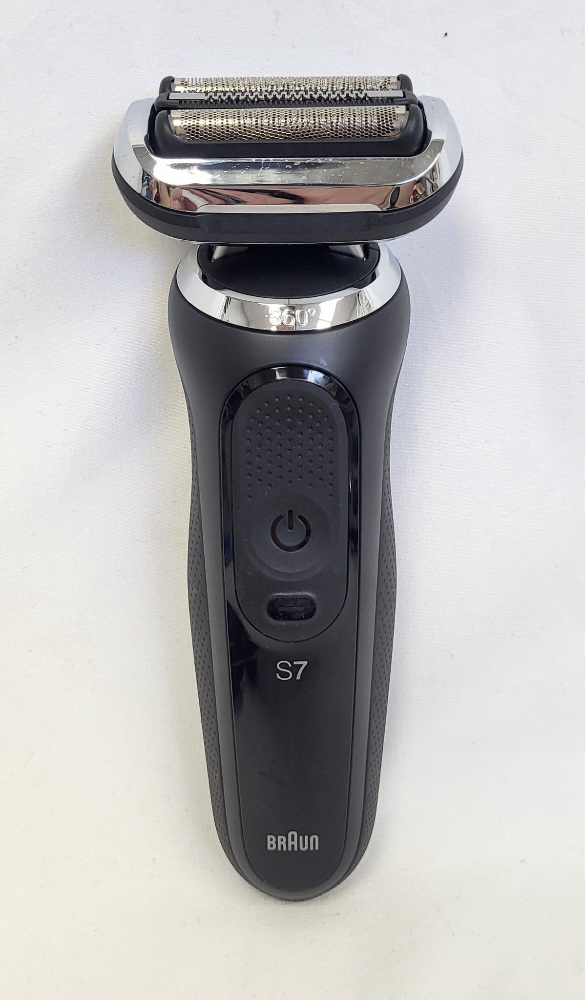 BRAUN S7 Series 5764 Electric Razor 360 with Charger- BLACK
