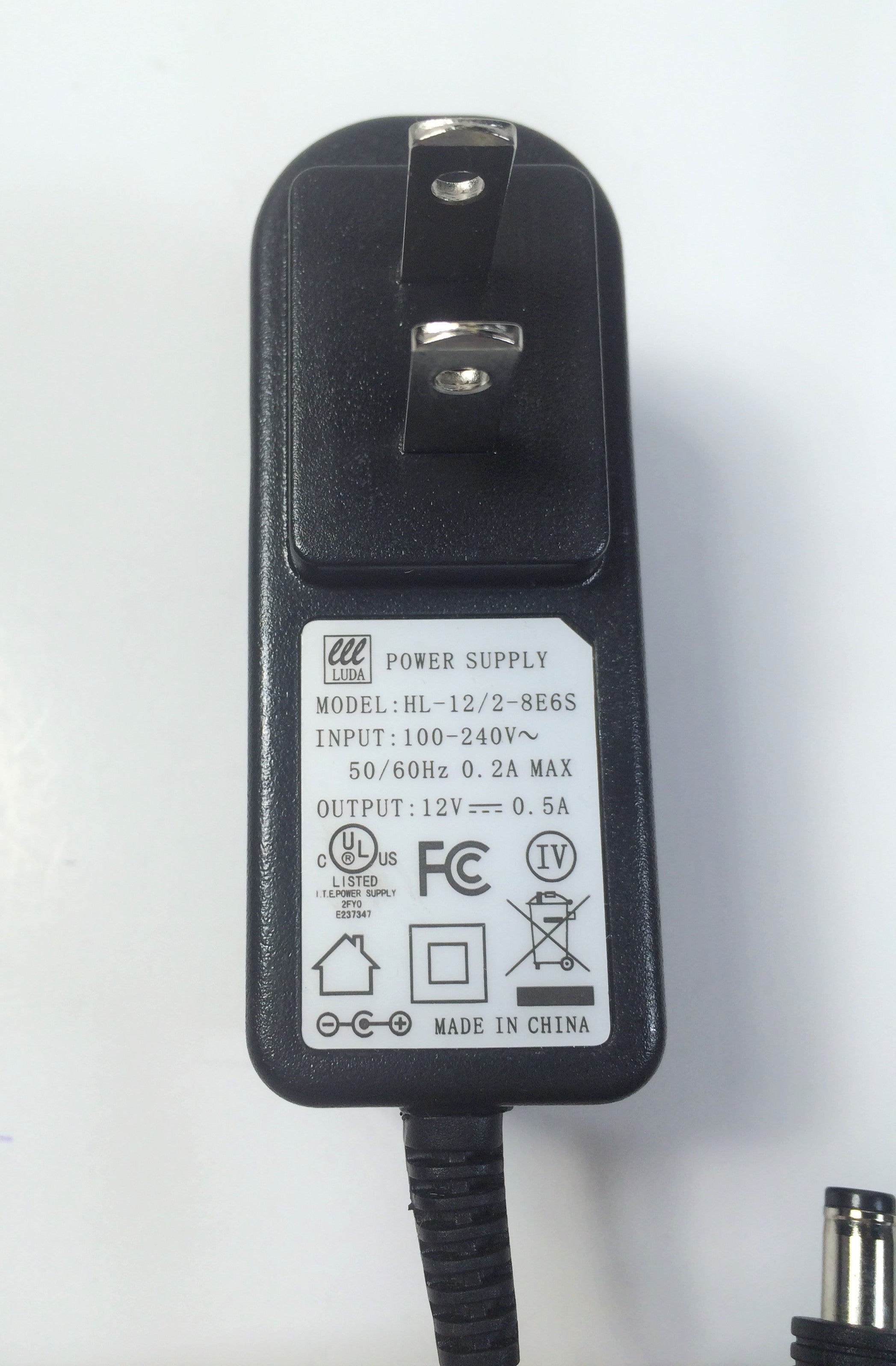 2V AC Adapter For Wisecomm HL-12/2-8E6S ADT121000 CCTV Camera Power Charger