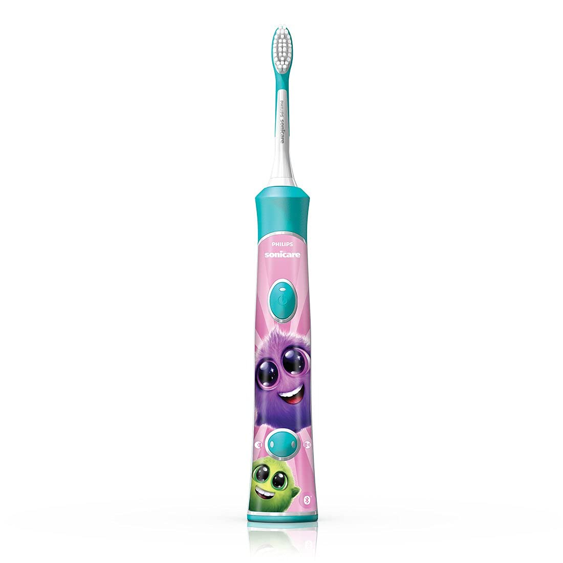 2 Pack Philips Sonicare Kids Rechargeable Toothbrush with Built-in Bluetooth 2-Pack NEWOPEN