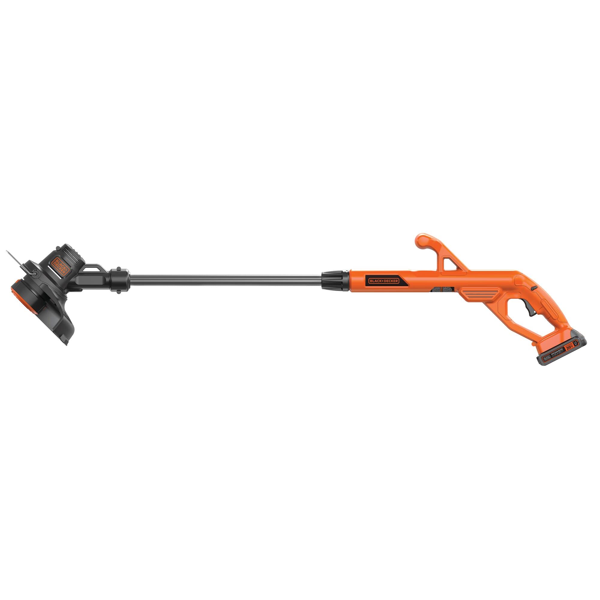 BLACK+DECKER 20V MAX Cordless String Trimmer/Edger Kit, Automatic Feed Spool, 10-Inch LST201