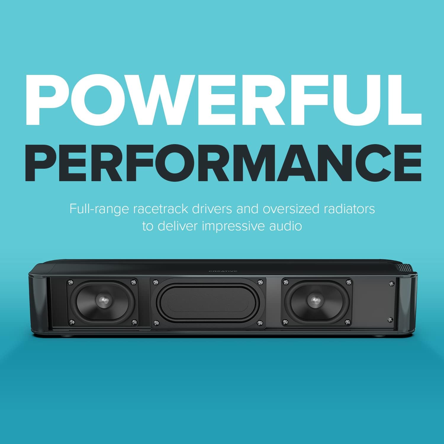 Creative Stage SE Under-Monitor Soundbar with USB Digital Audio and Bluetooth 5.3