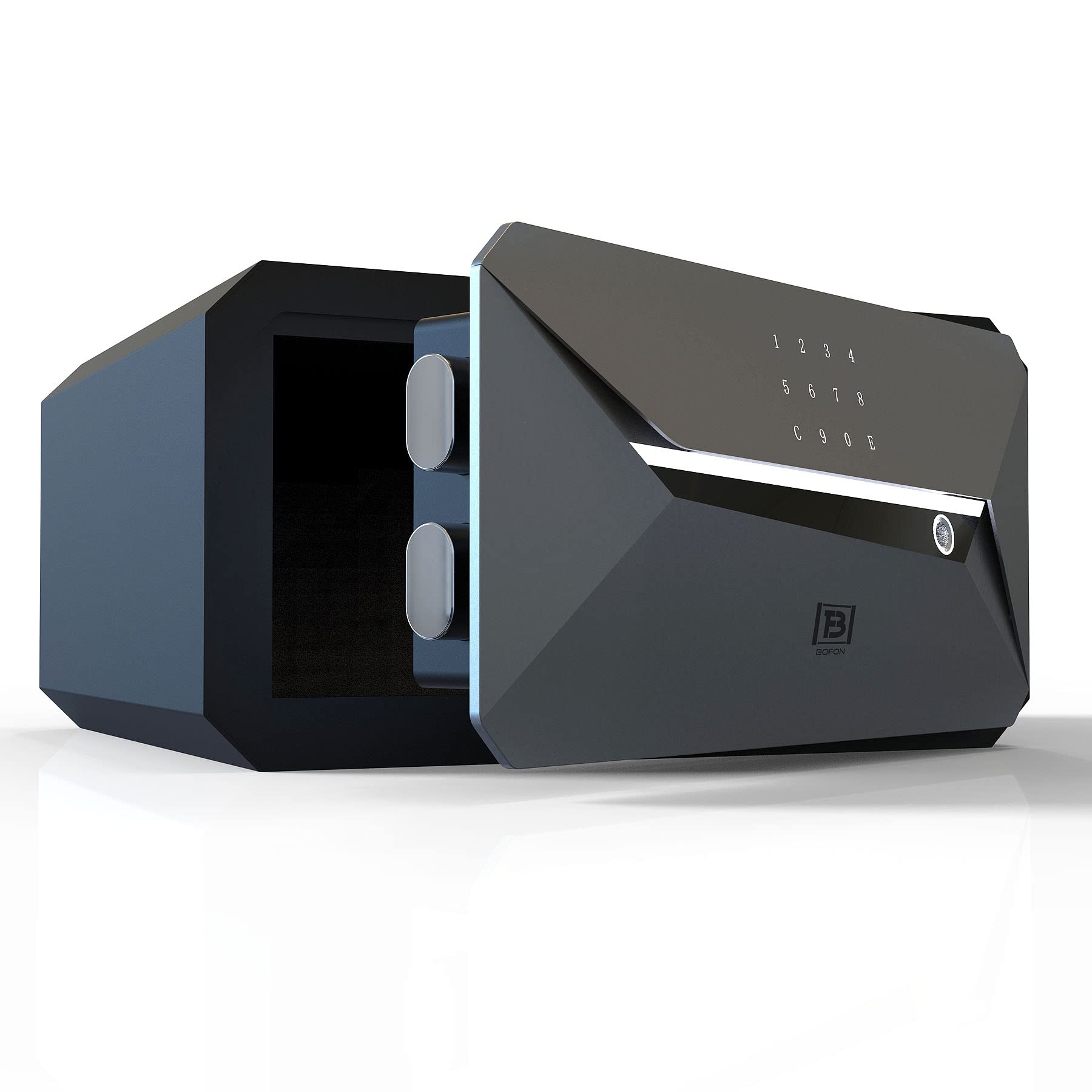 BOFON Y-Series Home 1.45 Cubic Fingerprint Smart Safe Box Security Box with Key