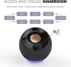 Creative Pebble SE Minimalist 2.0 USB-C Powered PC Speakers