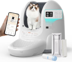 Amicura Self Cleaning Cat Litter Box Cura 2 NEW OPEN BOX