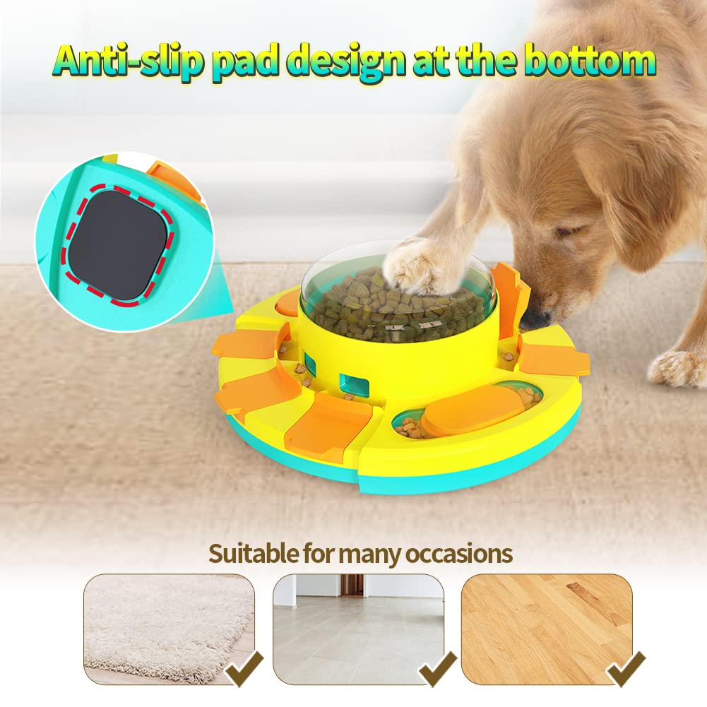 CAROZEN Interactive Toy Puzzle for S/M Dogs Treat Dispenser