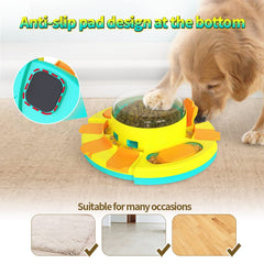 CAROZEN Interactive Toy Puzzle for S/M Dogs Treat Dispenser