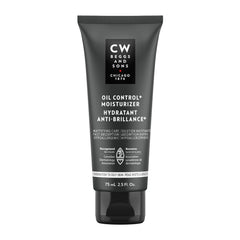 CW Beggs Oil Control+ Moisturizer for Men, Oily Skin, Face Cream, Hypoallergenic, Fragrance-Free, Paraben-Free, Alcohol-Free, Mineral Oil-Free, Cruelty-Free