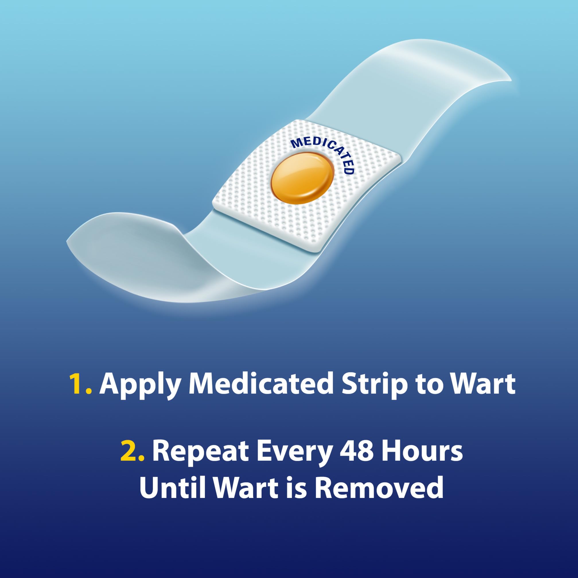 Compound W Wart Remover, Maximum Stength One Step Invisible Pads - 14 Count - Salicylic Acid Wart Remover, For Treatment & Common/Plantar Wart Removal