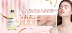 CLARUVIA 120ml Natural Vitamin C Serum All-Natural Moisturizer Facial Skincare for Ladies and Men | Toning and Hydrating with Hyaluronic Acid, Vitamin E, Rosa Casina Extract, Aloe Vera Extract | Anti Aging, Skin Repairing and Brightening