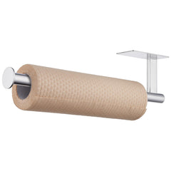 AONEON Self-Adhesive Bar Under Cabinet Paper Towel Holder for Kitchen