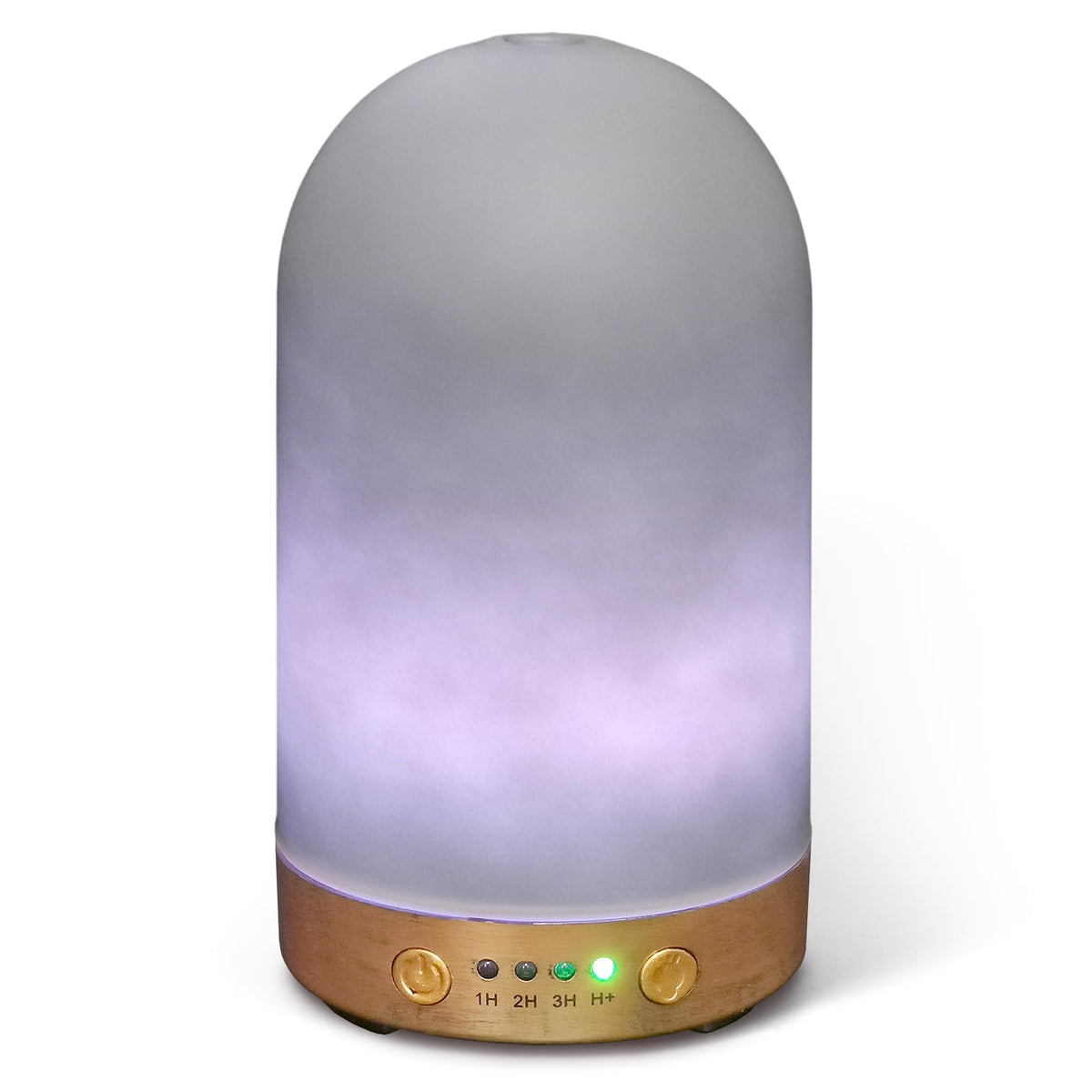 Earnest Living Essential Oil Diffuser Glass Diffuser with Cement Finishing 100 ml Timers Night Lights and Auto Off Function Home Office Humidifier Aromatherapy Diffusers for Essential Oils