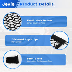Cargo Net, Adjustable Versatile Elastic Storage Net for Car Trunk, Universal Fit for Most Vehicles .Supplied by JEVIE (47.2"x 47.2" inch)
