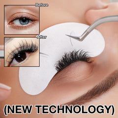 CharmO'clock Cashmere C Curl 0.05mm Thickness 8-16mm Mixed Length Volume Lash Extensions Trays Super Matte Black Individual X004YXSX0J