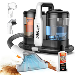 AILLTOPD C5 Portable Carpet &15Kpa Powerful Suction Upholstery Deep Stain Cleaning Spot Cleaner Vacuum