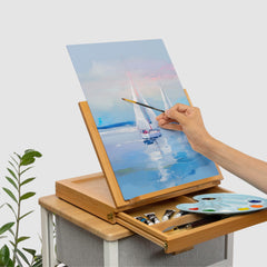28 Canvases for Painting - Multisize Set, 5x7, 8x10, 9x12, 12x16 - White Canvas Boards -100% Cotton, 280 GSM and Acid-free