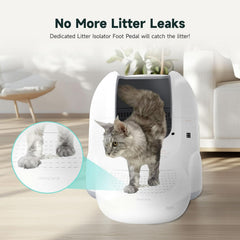 Amicura Self Cleaning Cat Litter Box Cura 2 NEW OPEN BOX