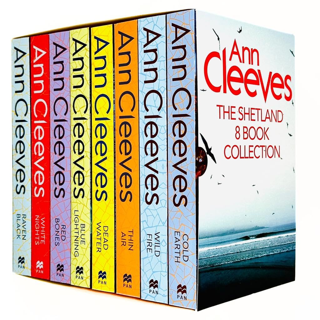 Ann Cleeves Shetland Series Collection 7 Books Set Cold Earth, Thin Air (1-7)