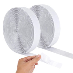 20Ft*1 inch Hook and Loop Tape Roll with Heavy Duty Adhesive - Fastener Mounting Tapes Strips with Sticky Back for Sewing, Crafting,DIY- Indoor or Outdoor Use