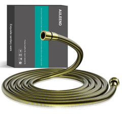 AULEEND 59 inch Shower Hose 304 Stainless Steel Extra Long Shower Hose Replacement Handheld Shower Head Hose Extension
