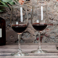 CREST Set Of 8 All-Purpose Wine Glasses, 12 Ounce, Lead Free, Classic