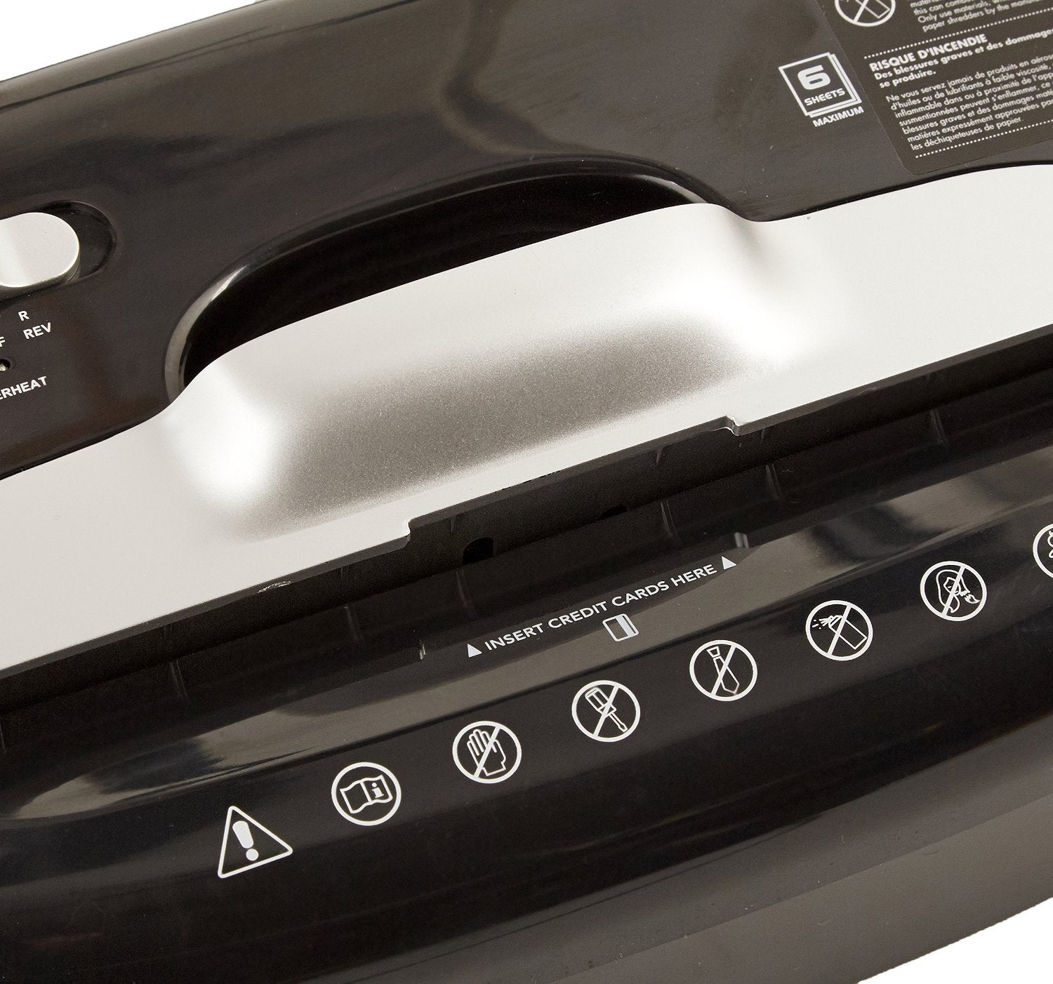 Amazon Basics 6-Sheet Micro-Cut Paper, and Credit Card Shredder