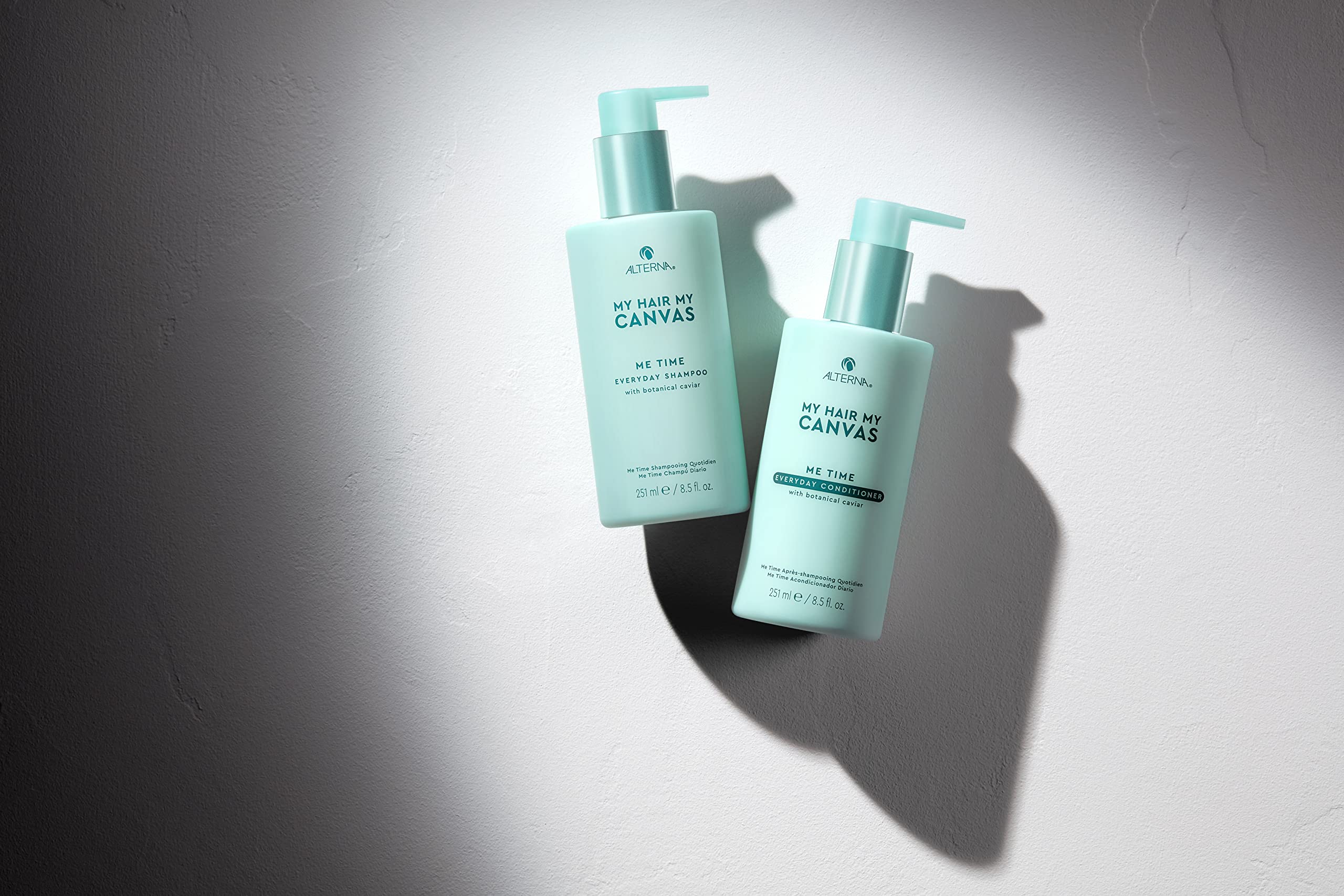 Alterna 251ml My Hair My Canvas Me Time Everyday Vegan Color-Safe Shampoo | Moisturizing & Enhances Hair Shine | Sulfate & Paraben Free