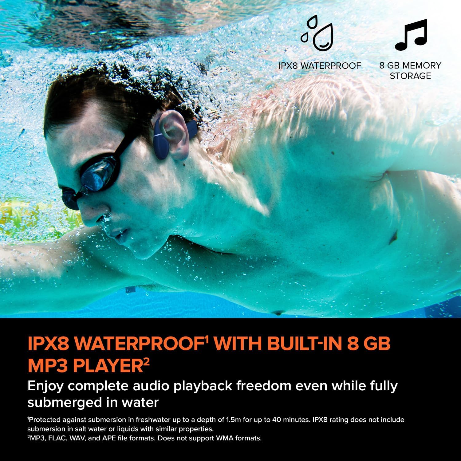 Creative Outlier Free Pro+ Wireless Waterproof Bone Conduction Headphones
