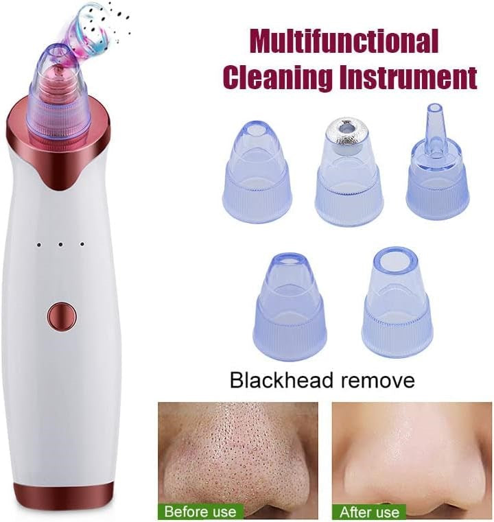 Blackhead Remover Pore Vacuum Extractor Pore Cleaner Electronic Comedone Remover