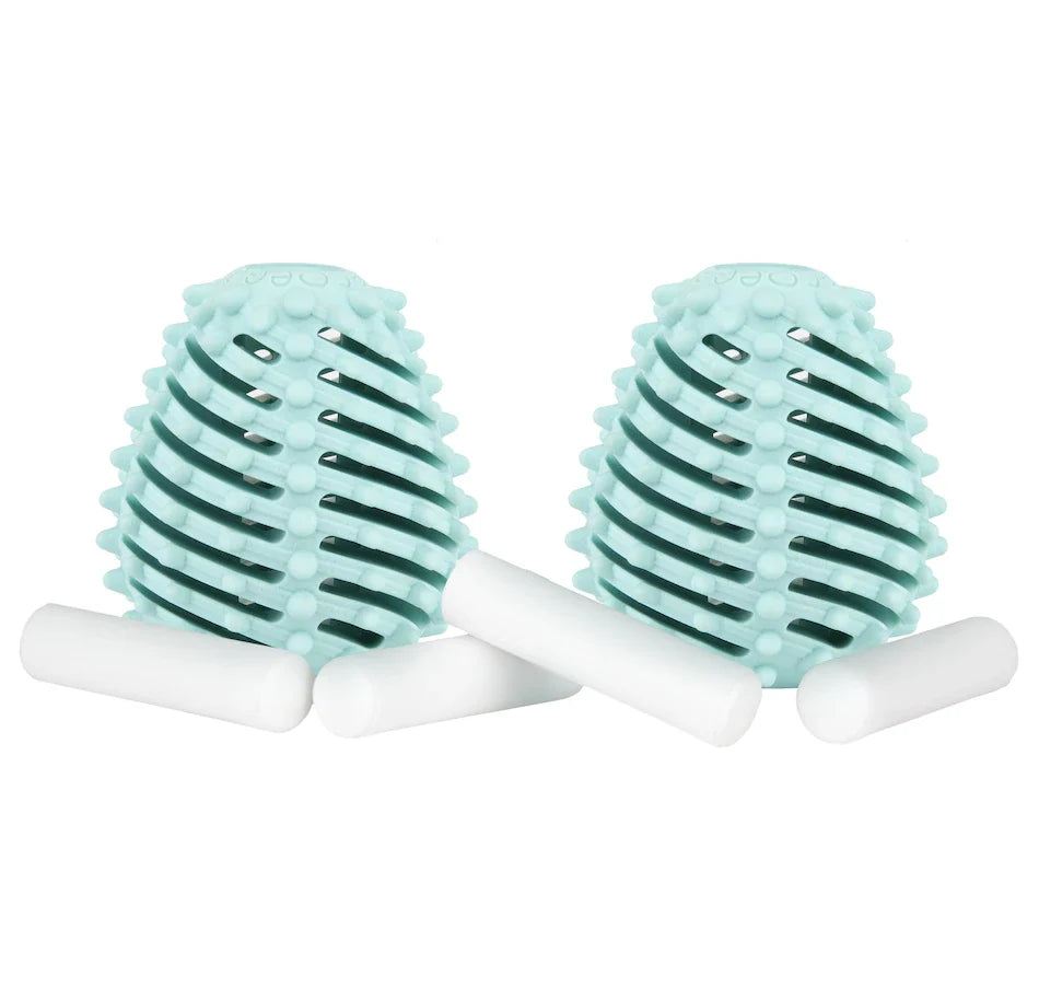 ECOEGG Set of 2 Dryer Eggs with Fragrance Sticks