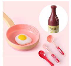 28  Pcs Kids Kitchen Toy w/ Foods