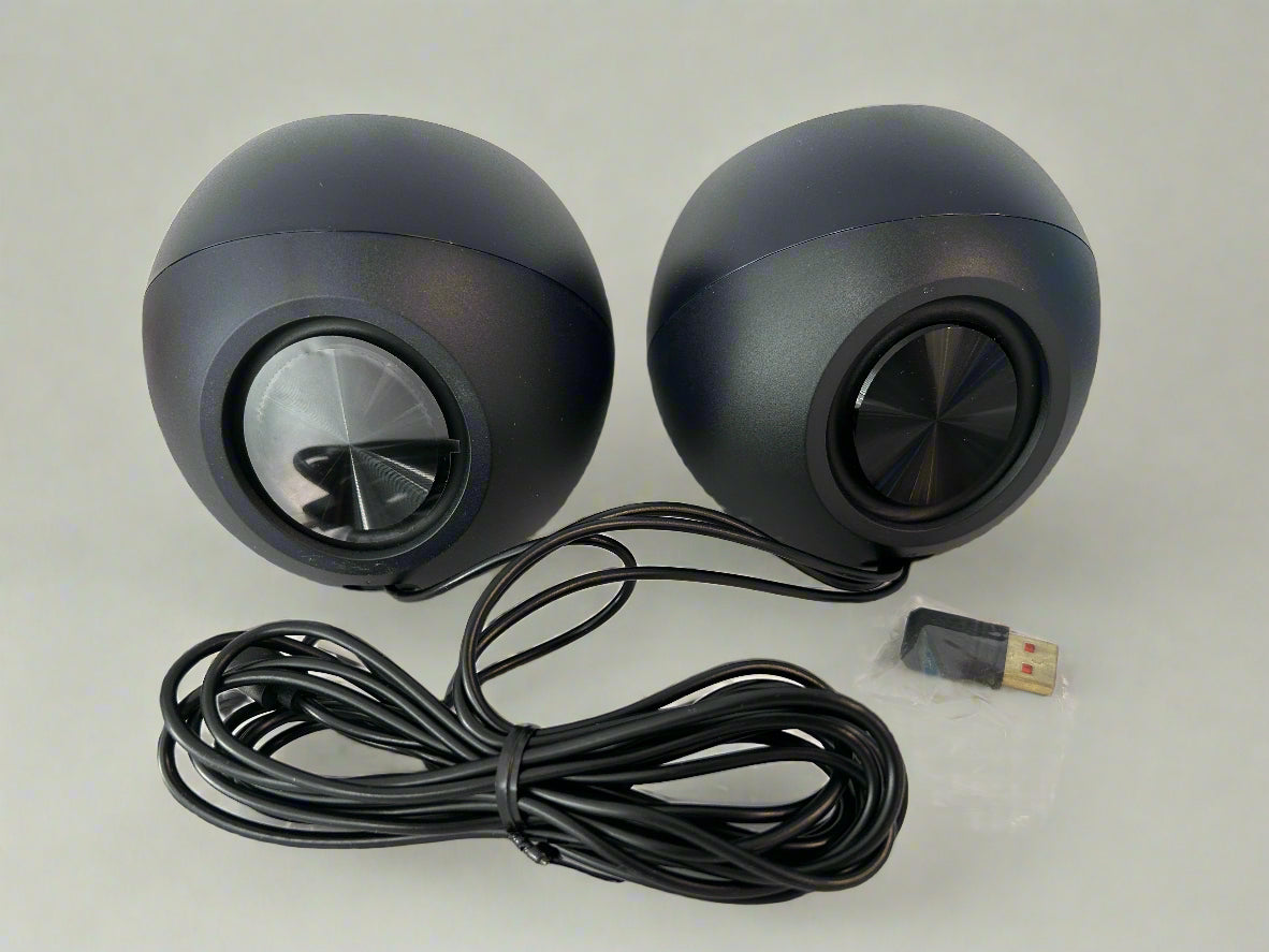 Creative Pebble V2 - Minimalistic 2.0 USB-C Powered Desktop Speakers