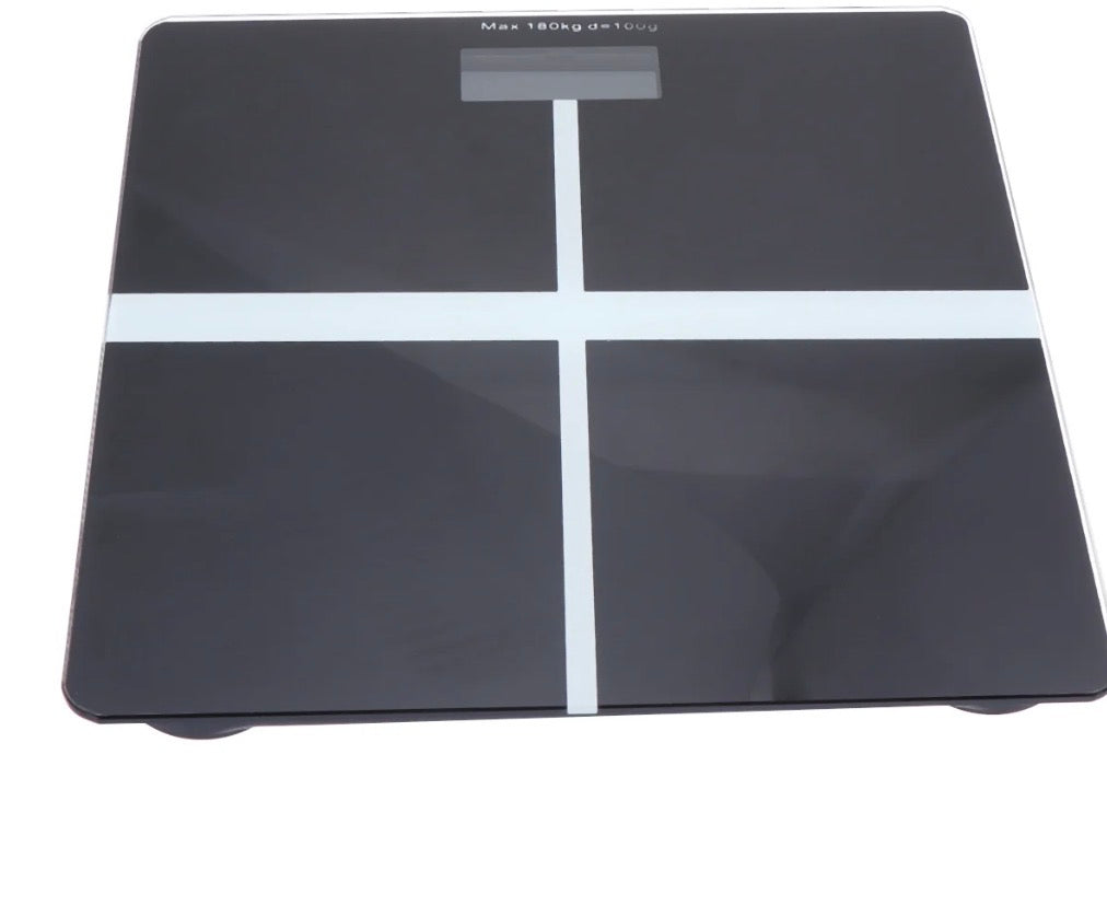 Bathroom Scales for Body Weight,Rechargeable Battery and Temperature Display