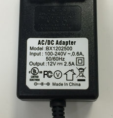 AC/DC Adapter For Lorex Model: BX1202500 DVR Security System