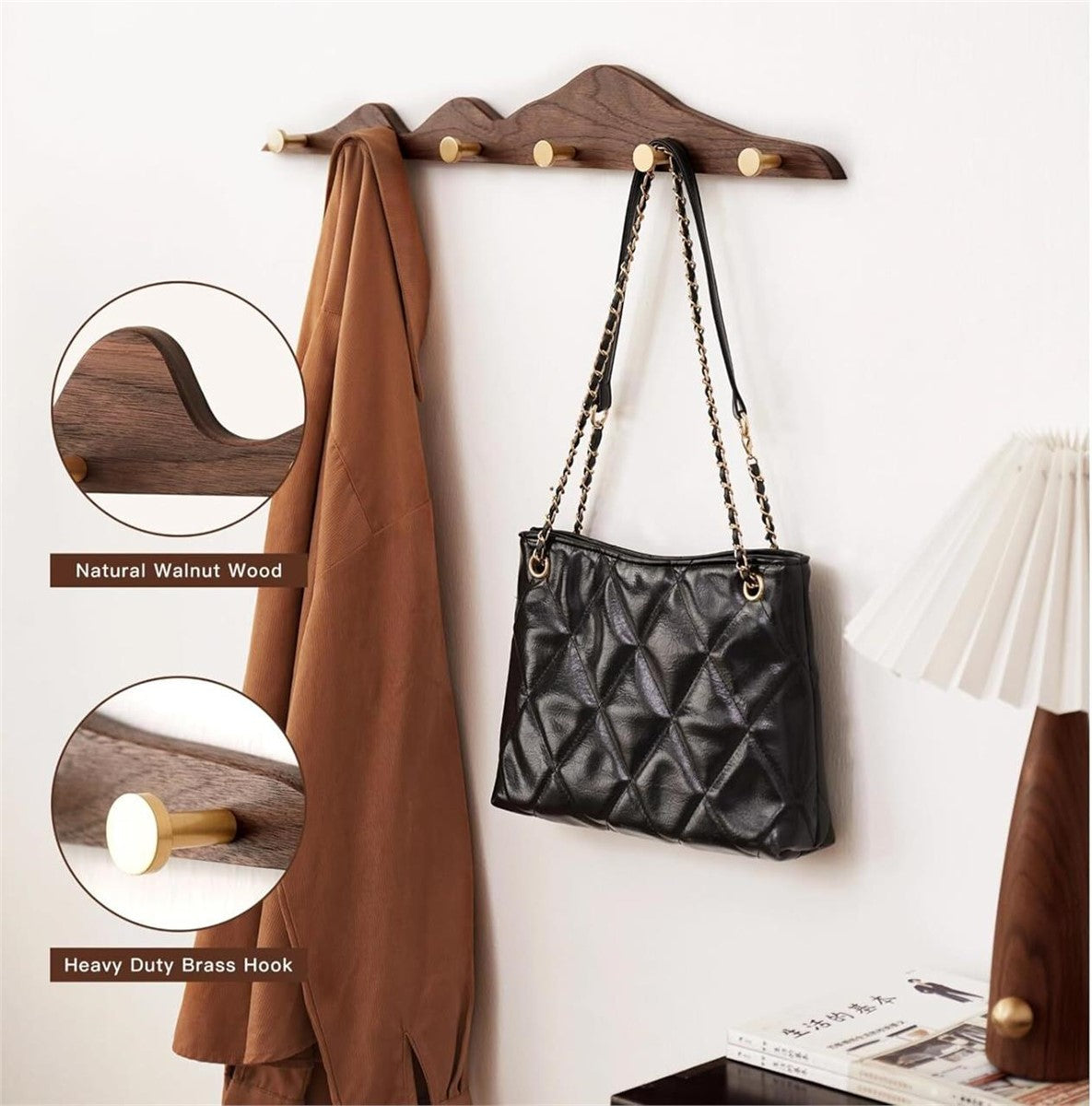 Coat Rack Wall Mount Coat Hooks